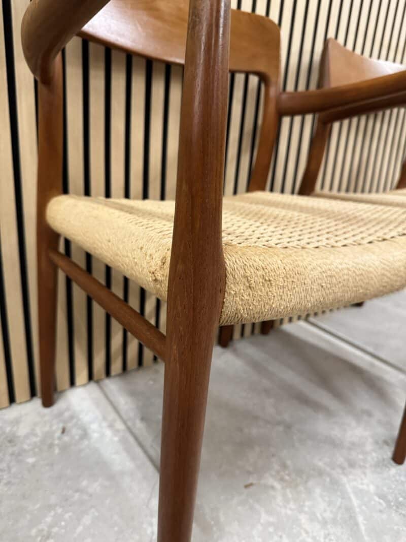 2 N.O Møller Armstole teak