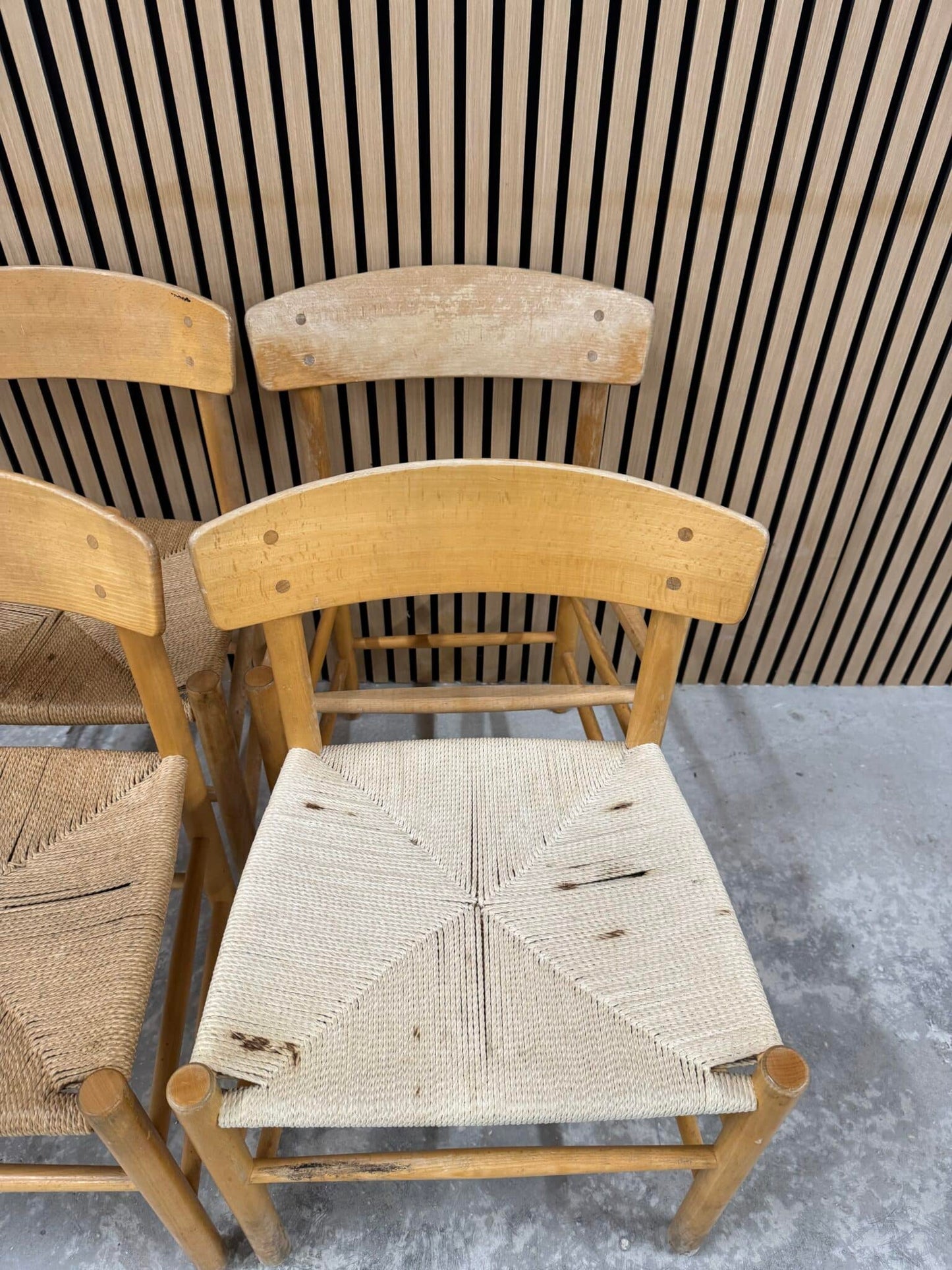 4 Børge Mogensen Spisestole bøg