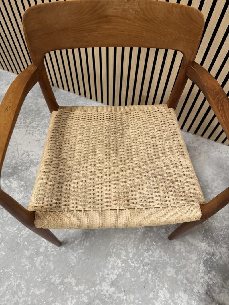 2 N.O Møller Armstole teak