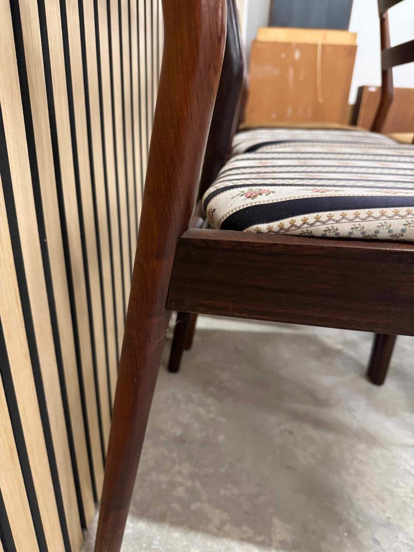 6 Helge Sibast Spisestole palisander