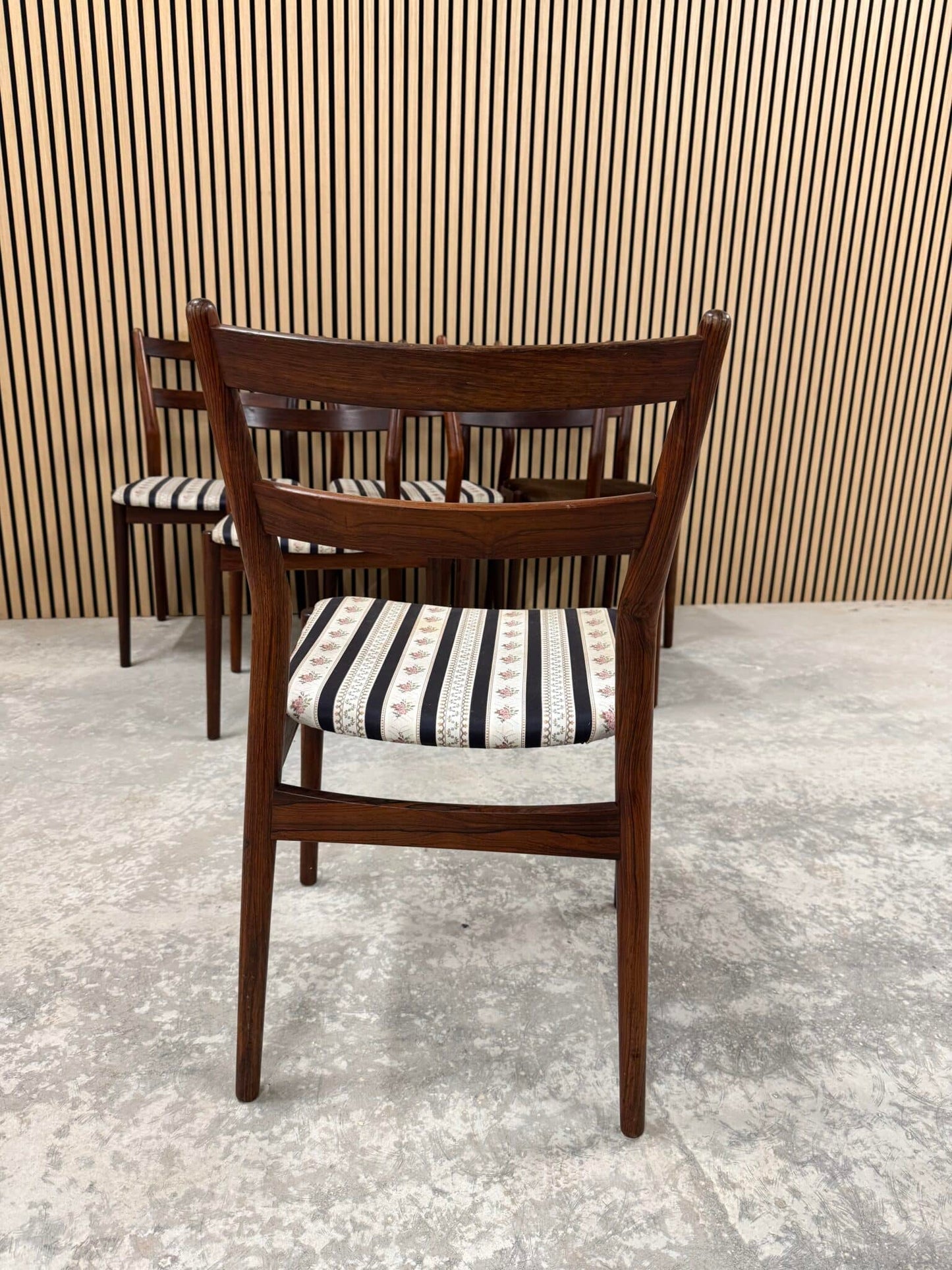 6 Helge Sibast Spisestole palisander