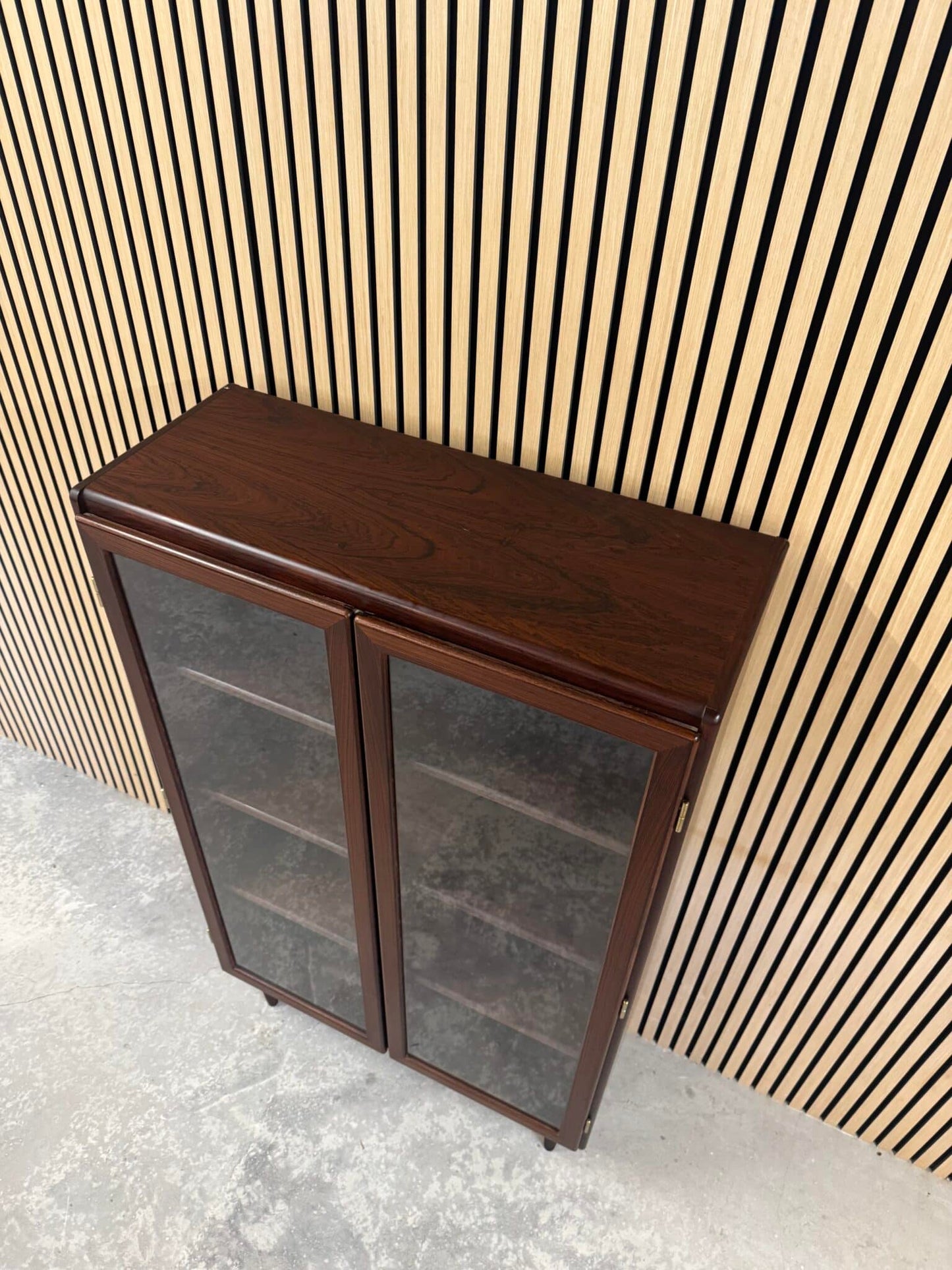 Dansk Snedker Vitrine Palisander