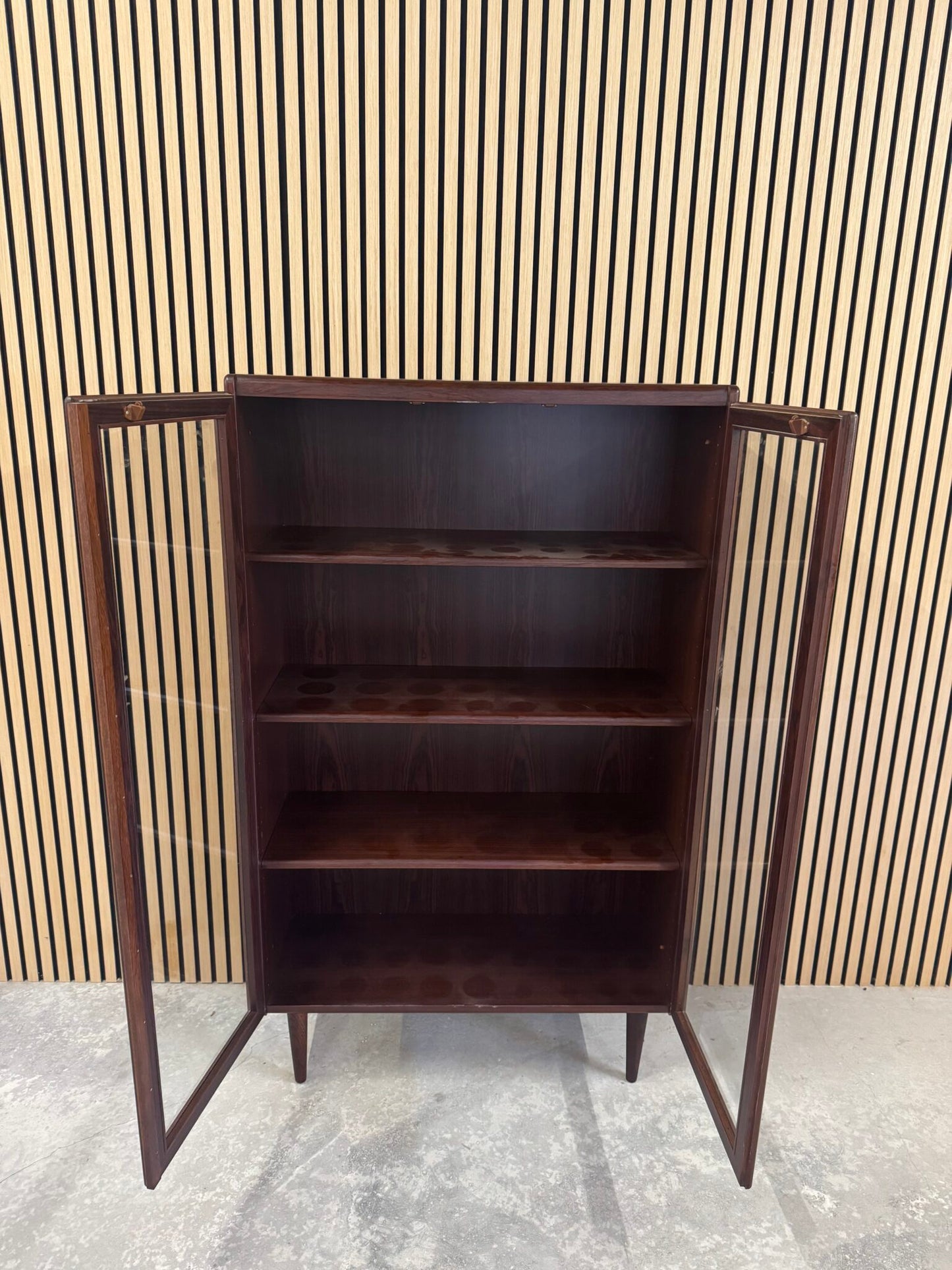 Dansk Snedker Vitrine Palisander