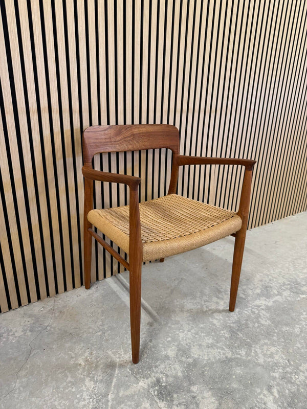 N.O Møller Armstol teak
