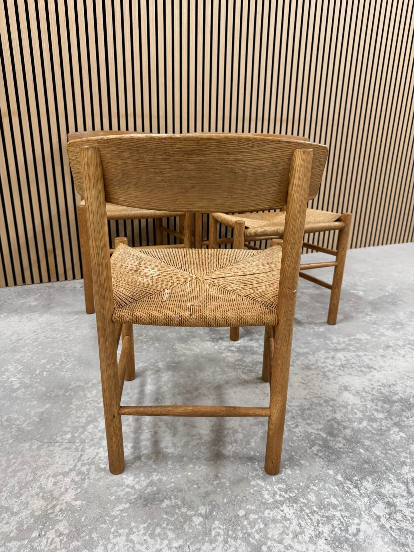 4 Børge Mogensen Spisestole eg