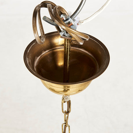 Mid-Century pendant with 3 arms (250€)