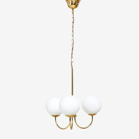 Mid-Century pendant with 3 arms (250€)