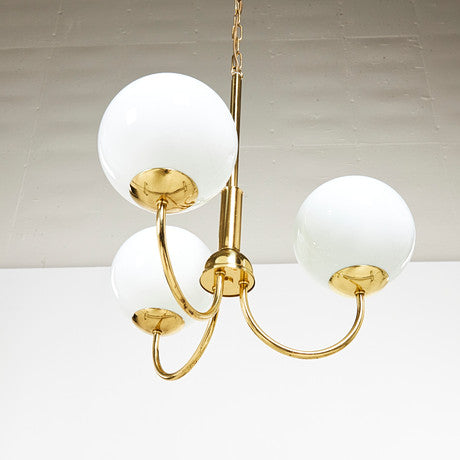 Mid-Century pendant with 3 arms (250€)