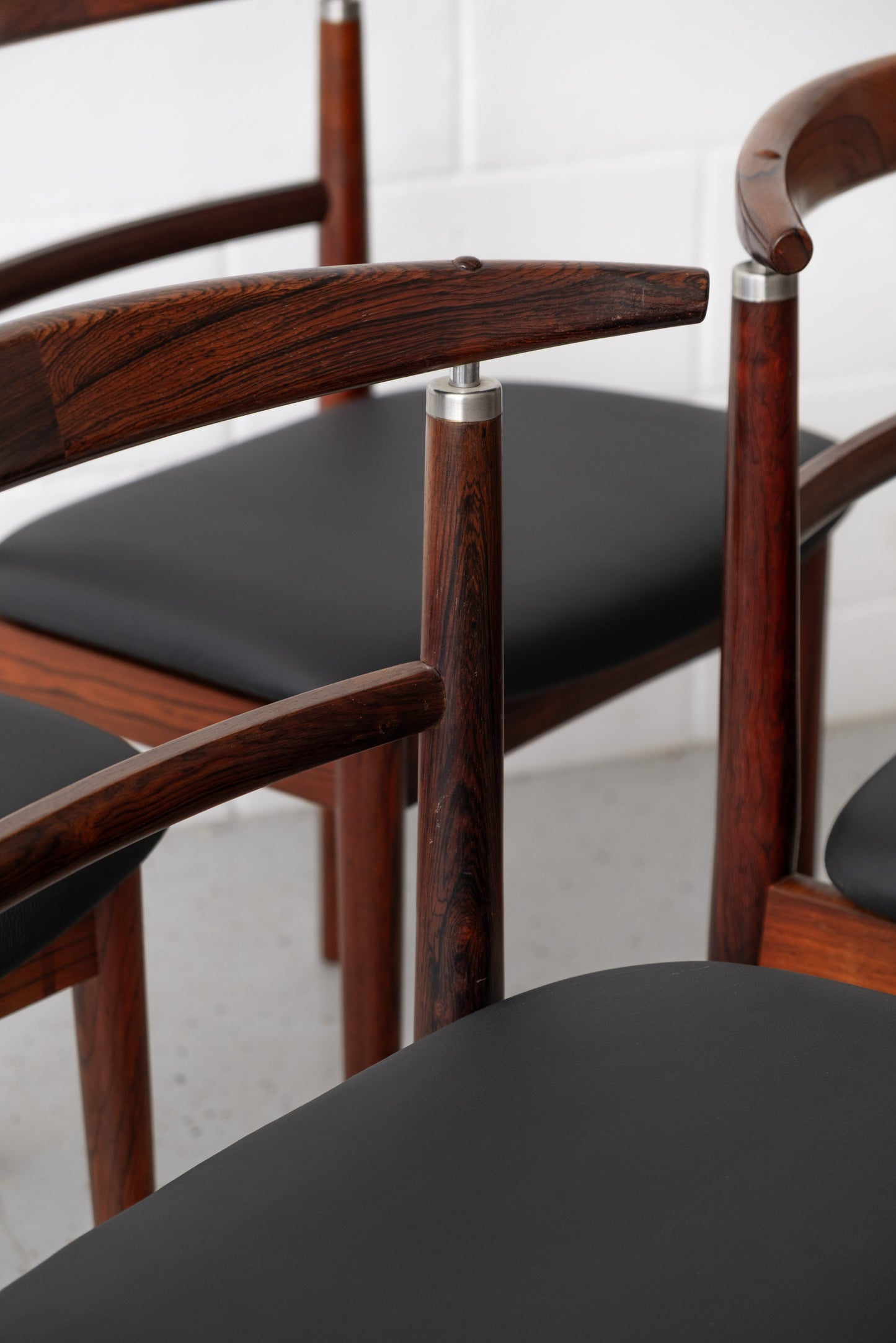 Helge Sibast rosewood dining chairs