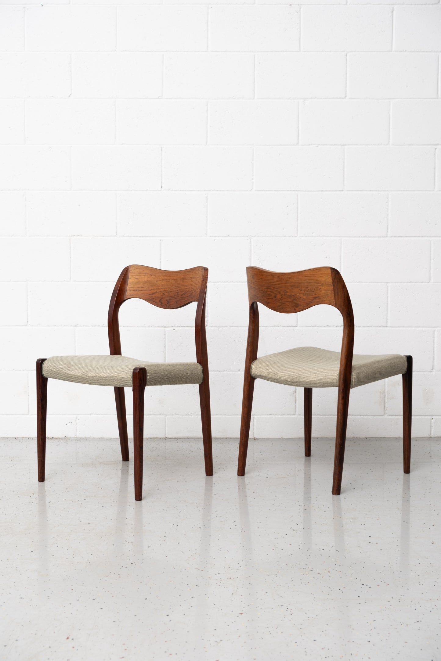 N.O. Møller Model 71 Rosewood, set of 4 (pre-order)