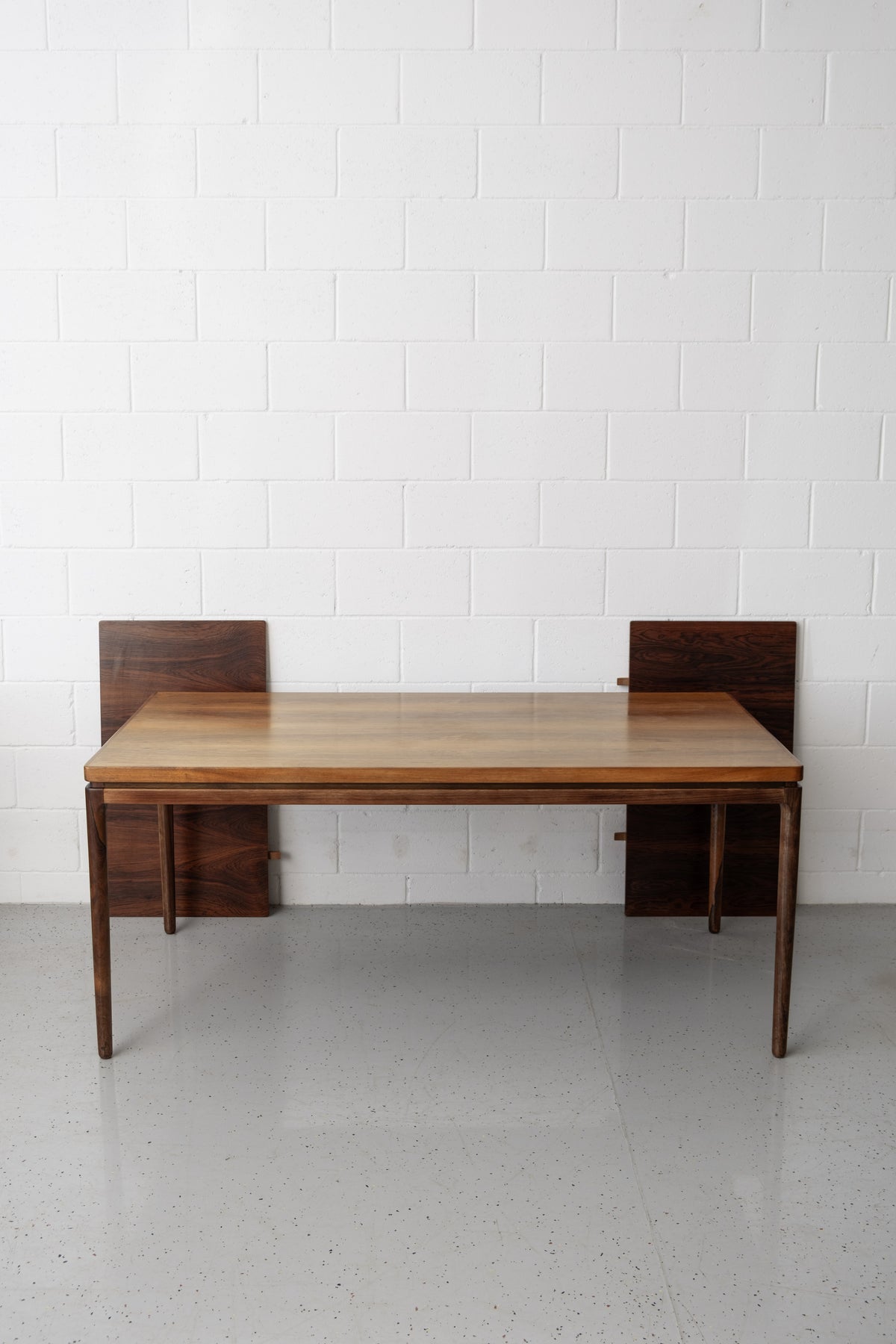 Johannes Andersen rosewood dining table for Christian Linneberg