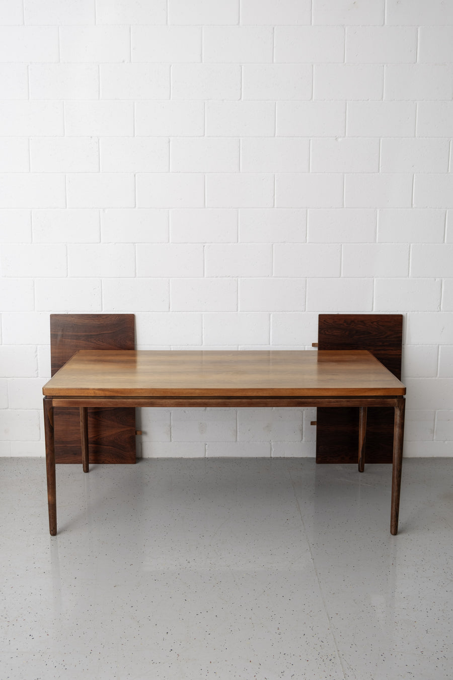 Johannes Andersen rosewood dining table for Christian Linneberg
