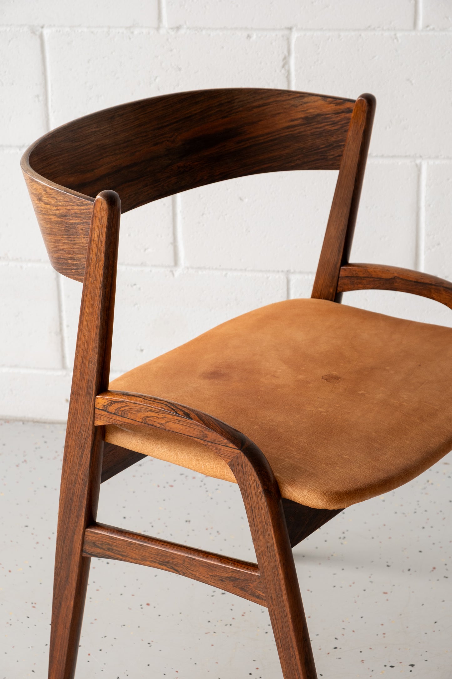 Danish roseood dining chairs