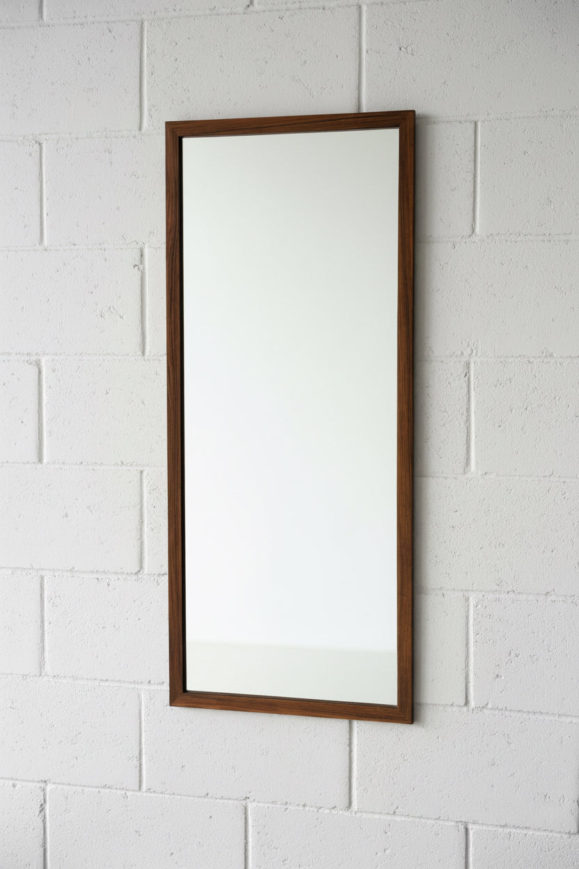 Danish rosewood mirror