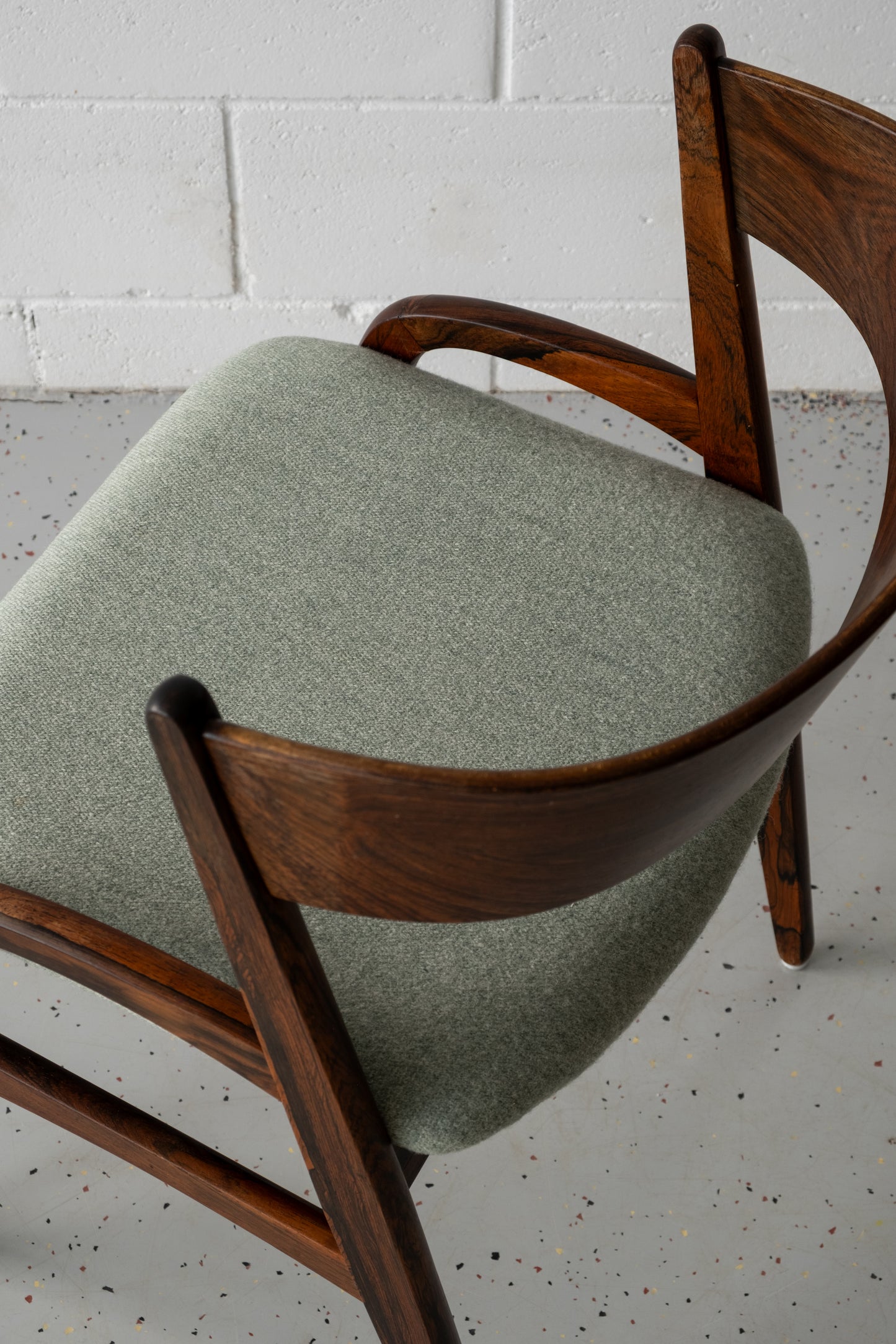 Danish roseood dining chairs