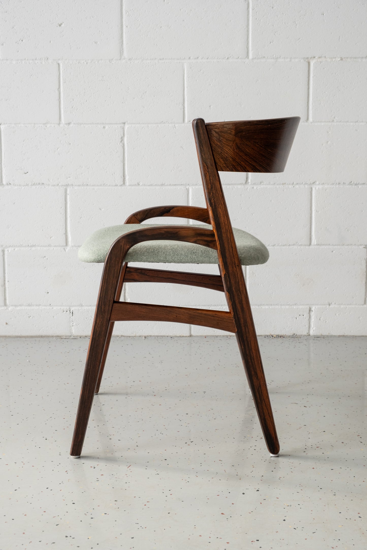 Danish roseood dining chairs