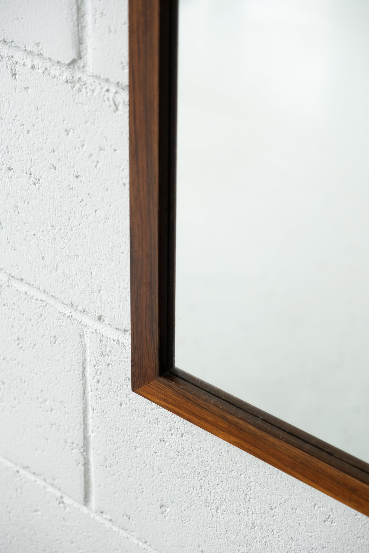 Danish rosewood mirror