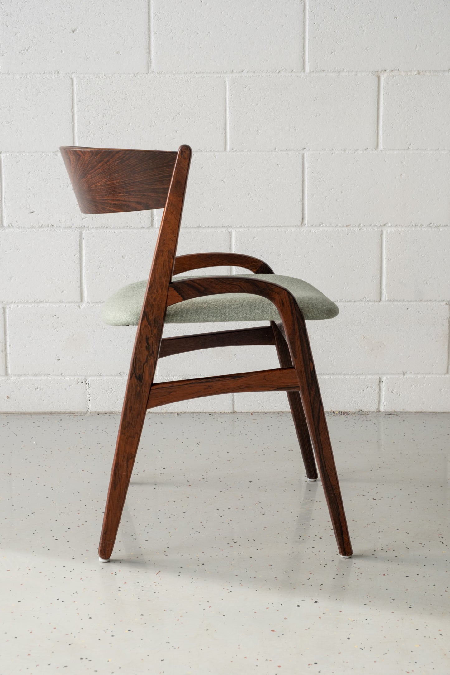 Danish roseood dining chairs