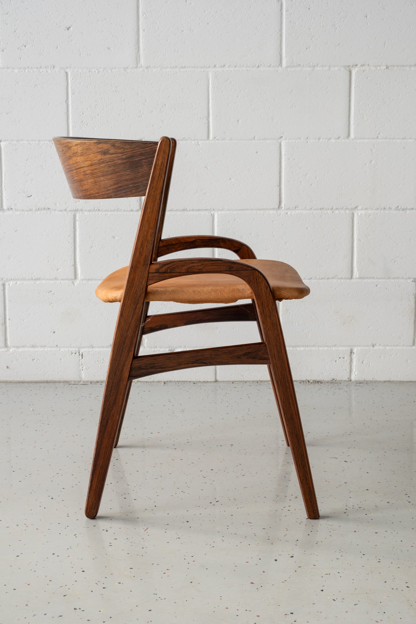 Danish roseood dining chairs