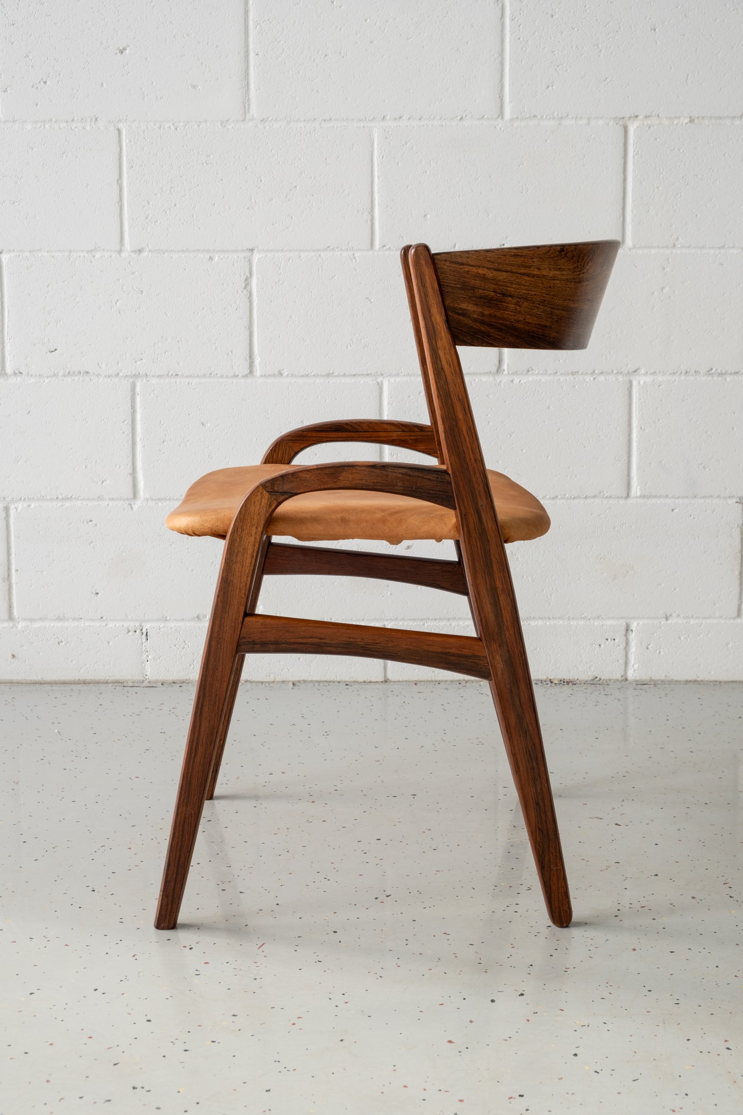 Danish roseood dining chairs