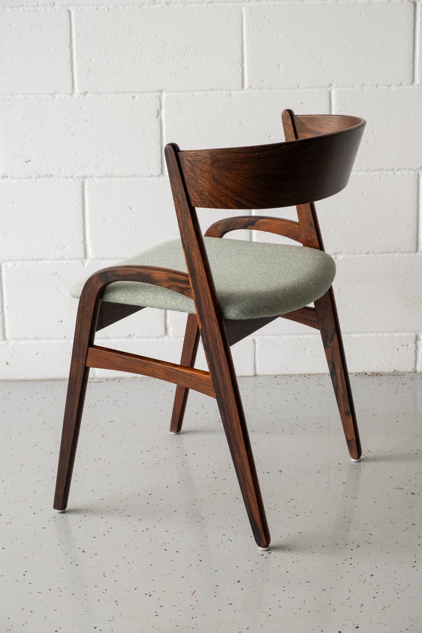 Danish roseood dining chairs