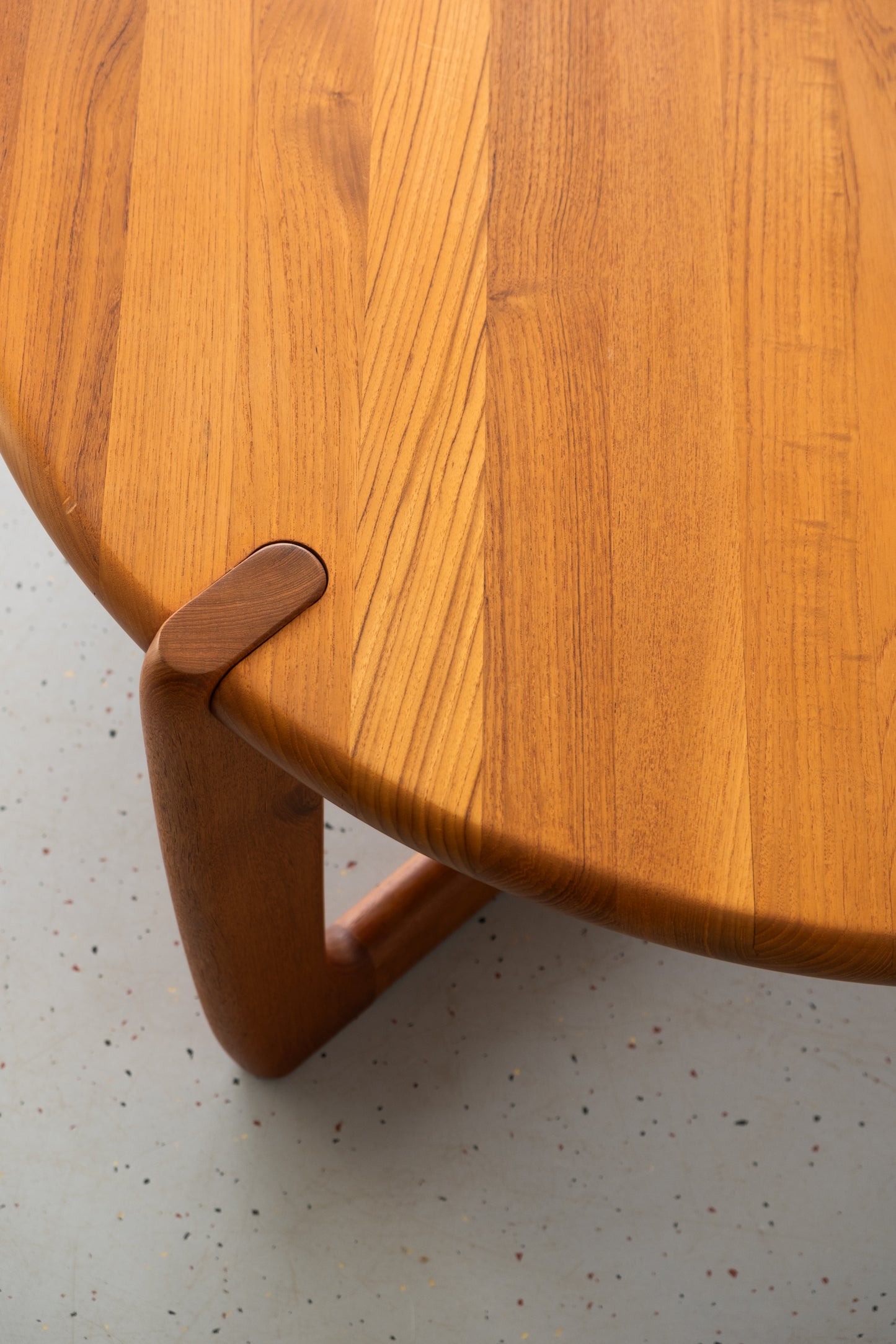 Danish solid teak coffee table