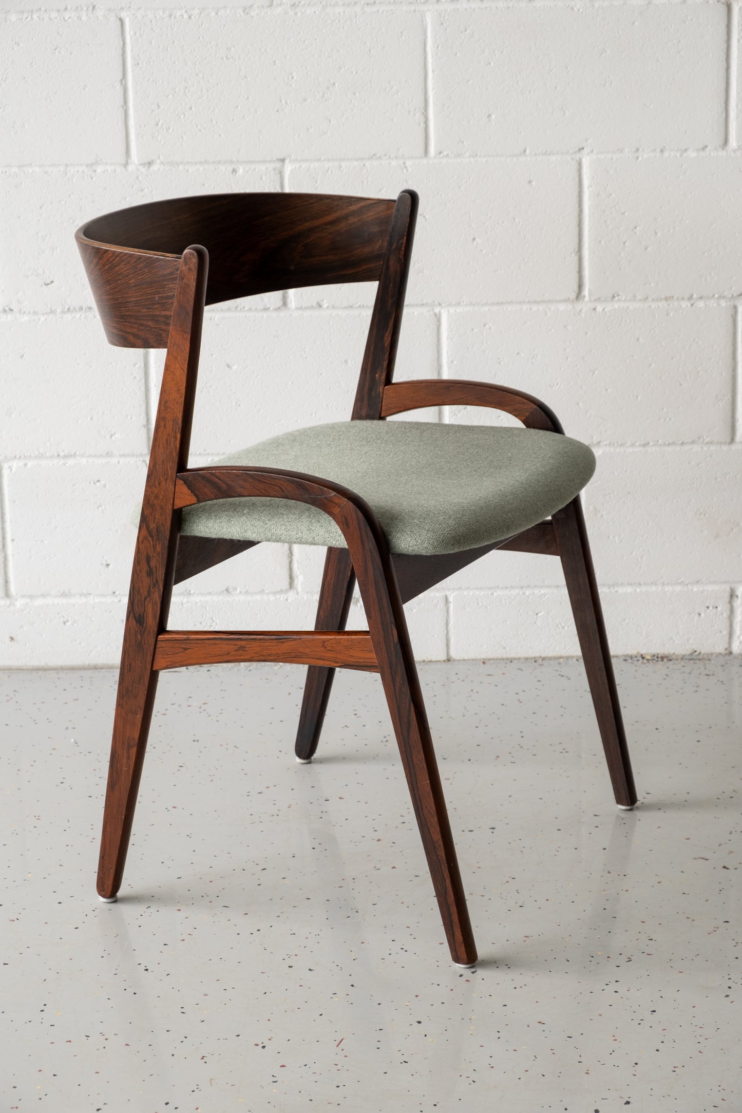 Danish roseood dining chairs