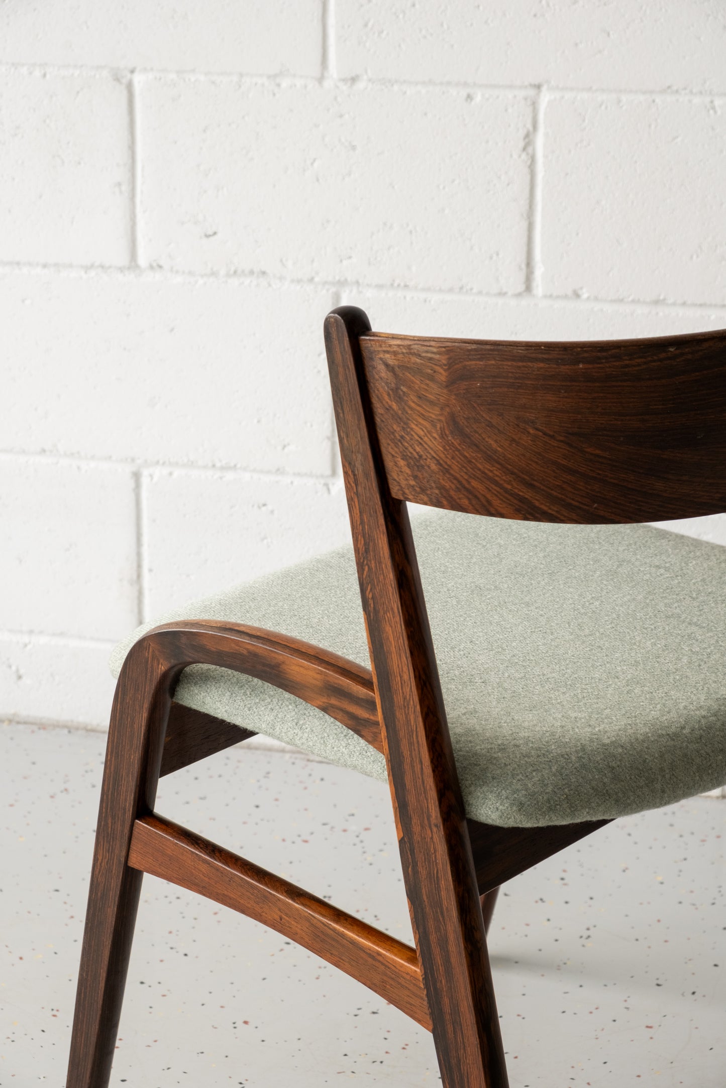 Danish roseood dining chairs