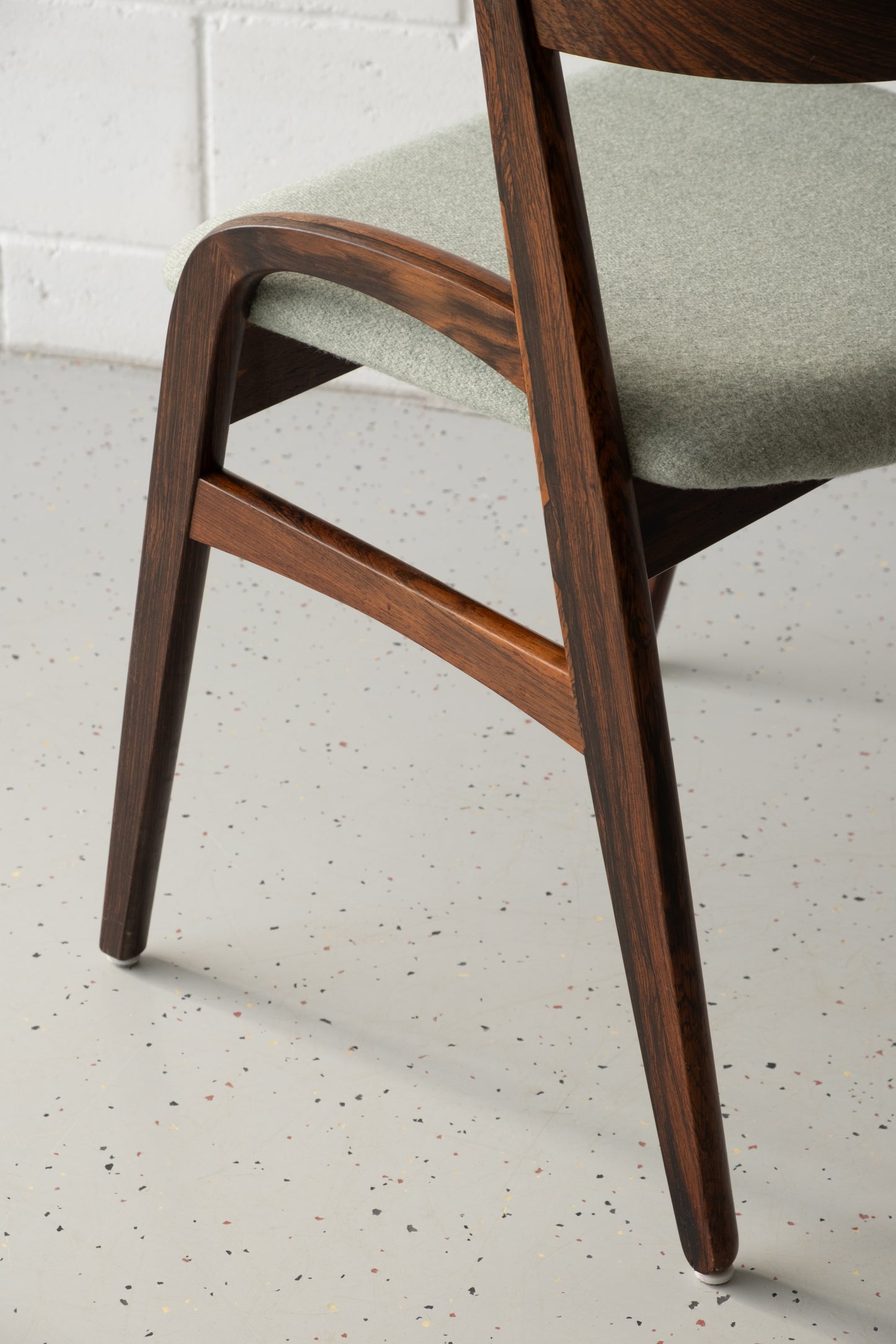 Danish roseood dining chairs
