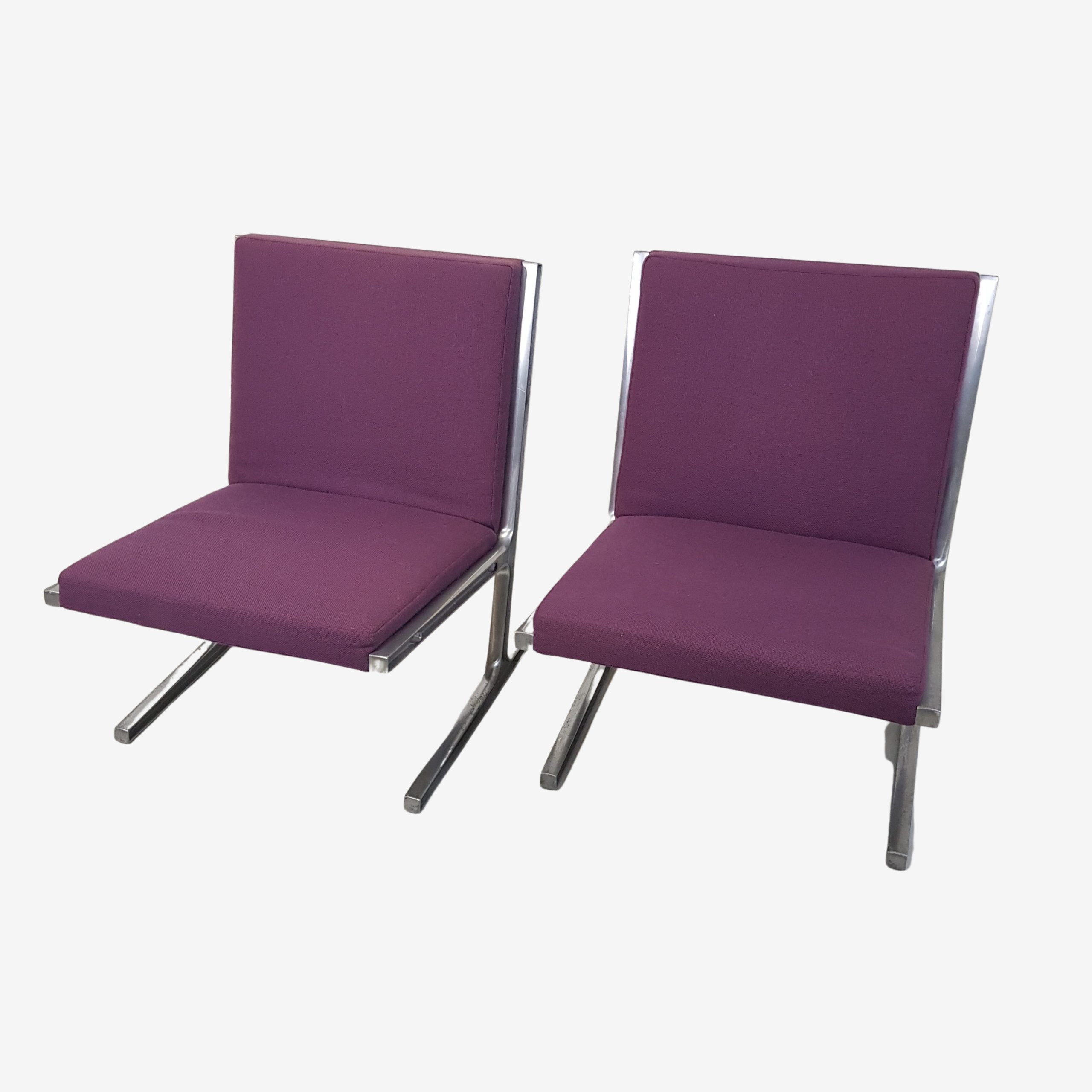 Lounge chair | Metal & Wool