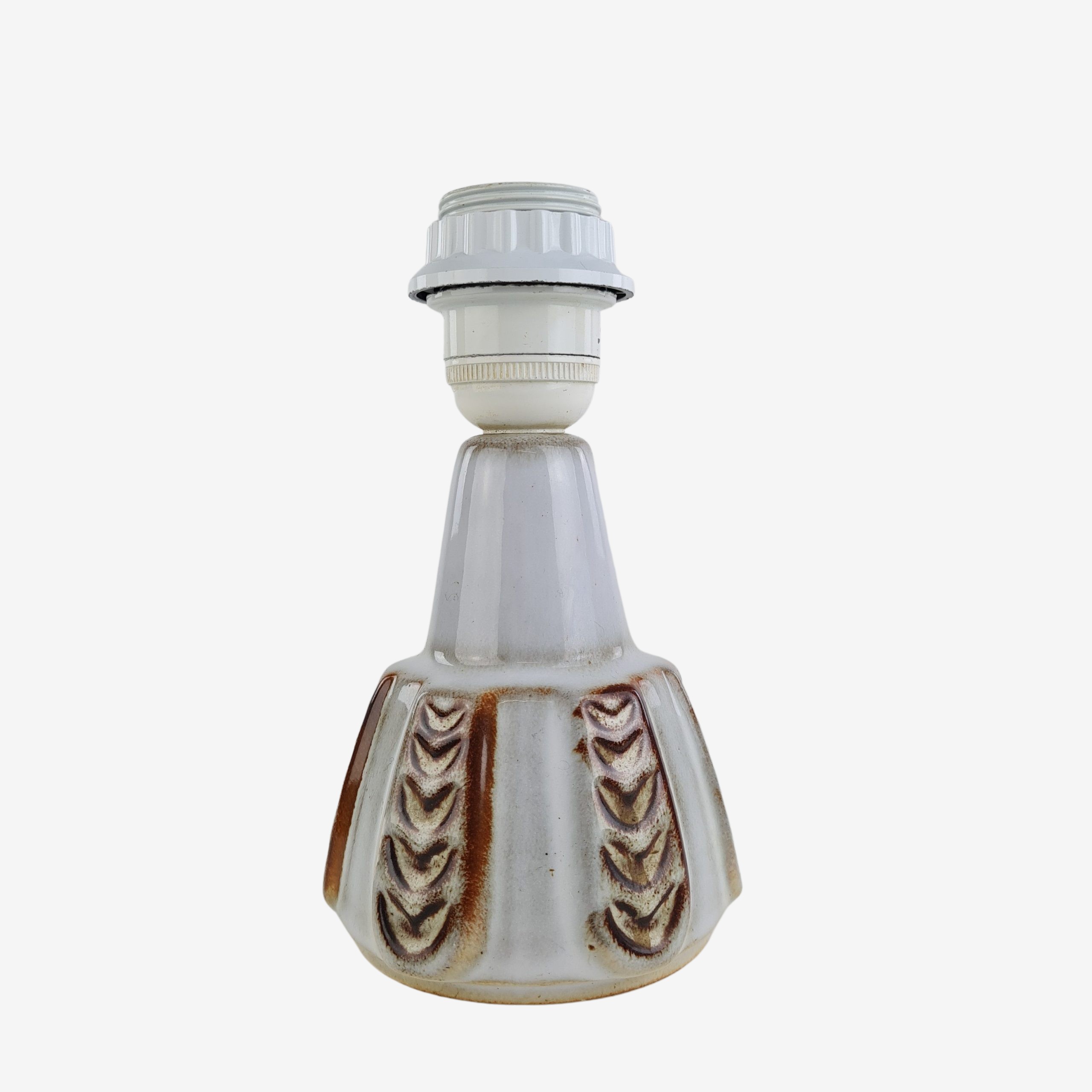 Table lamp with modeled ear of corn | Einer Johansen | Søholm Ceramics