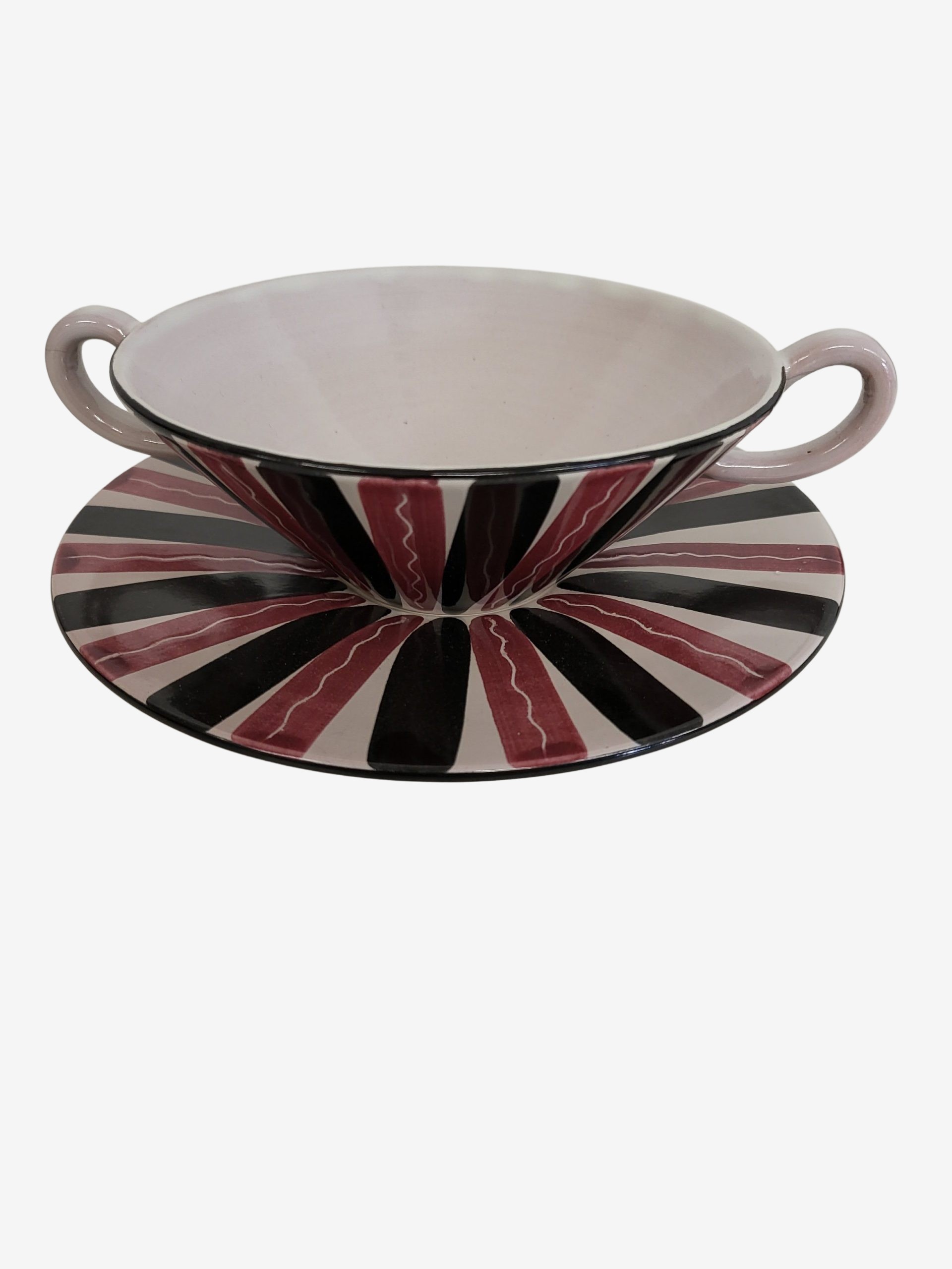 Soup bowl with plate | Bangholm
