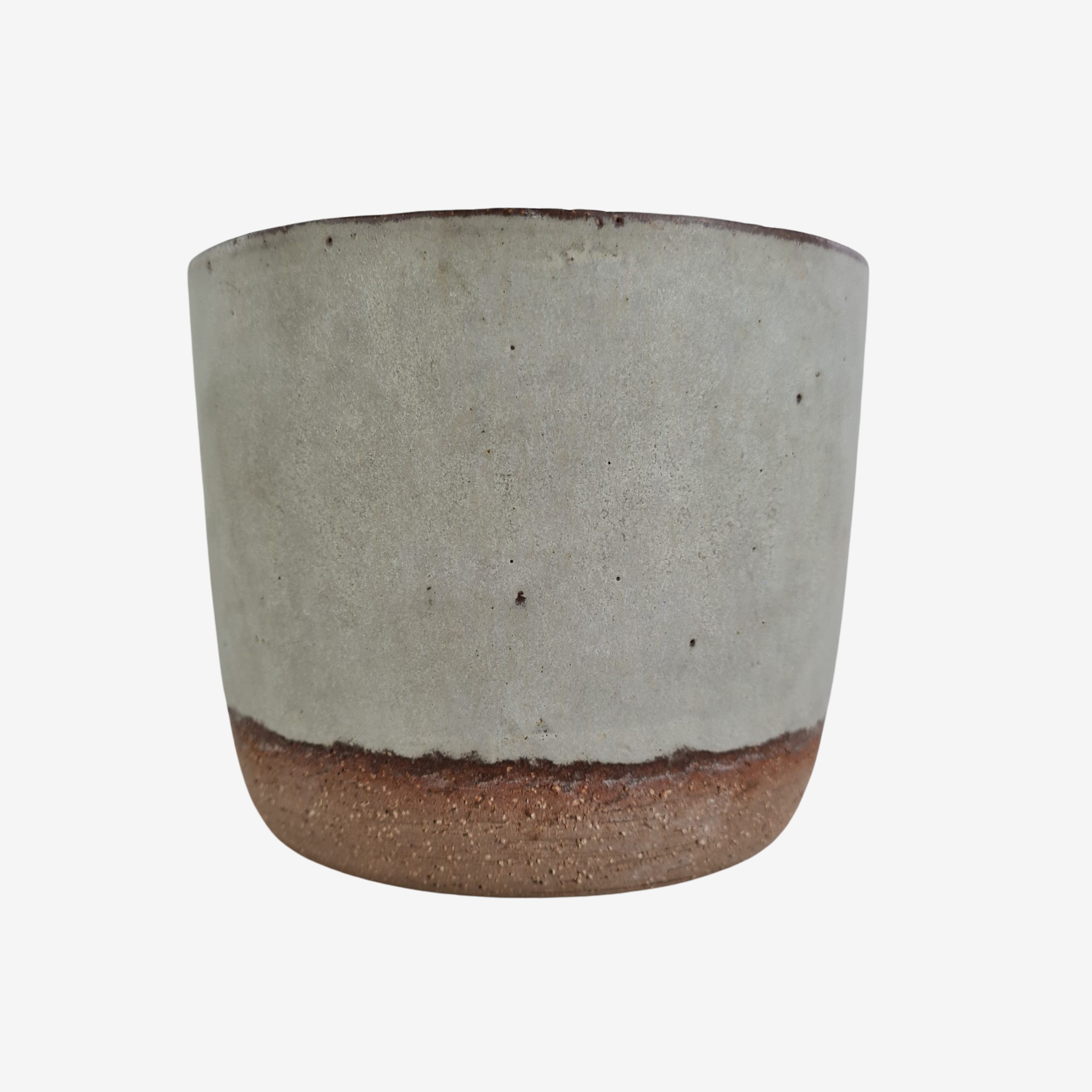 Ceramic jar | Flower pot shelters in shades of gray and brown model U3 | Palace house