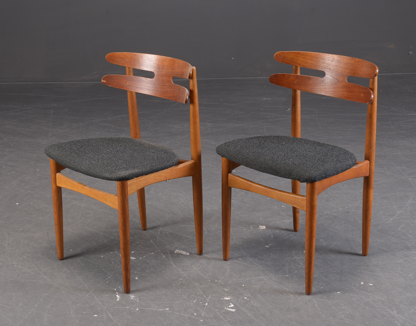 Johannes Andersen oak & teak chairs model ‘178’