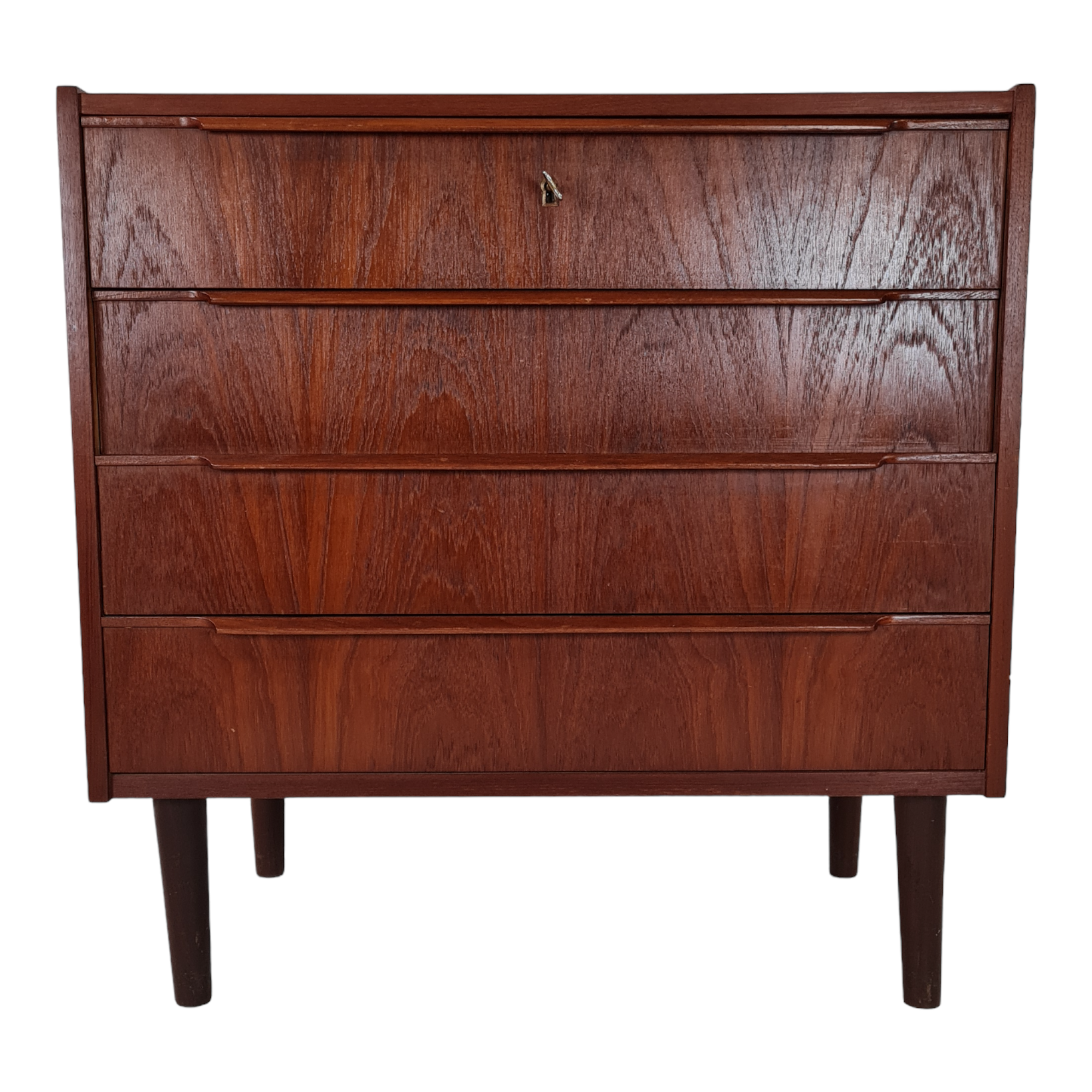 Chest of drawers with four drawers | Teak